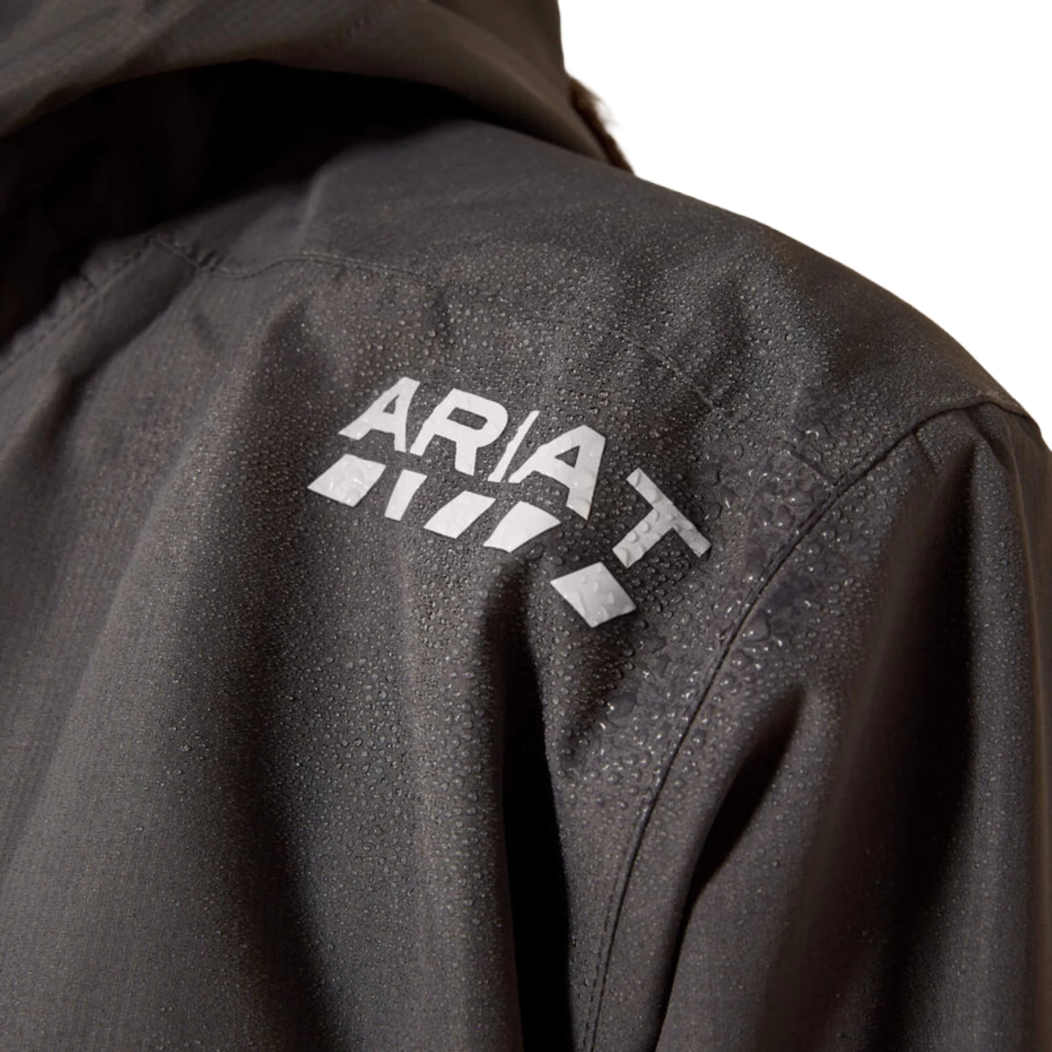 Ariat Ladies Rebar H2O Stormshell Grey Jacket 10062724 - Image 4