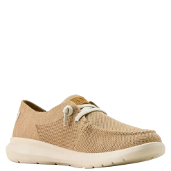 Ariat Ladies Heathered Tan Knit Slip On Hilo Shoe 10063816
