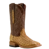 Ariat Men's Classic Cash Tan Full Quill Ostrich Western Boots 10063774