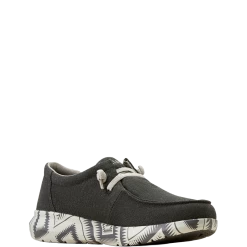 Ariat Men's Hilo Stretch Lace Charcoal Grey Slip-On Casual Shoes 10050947