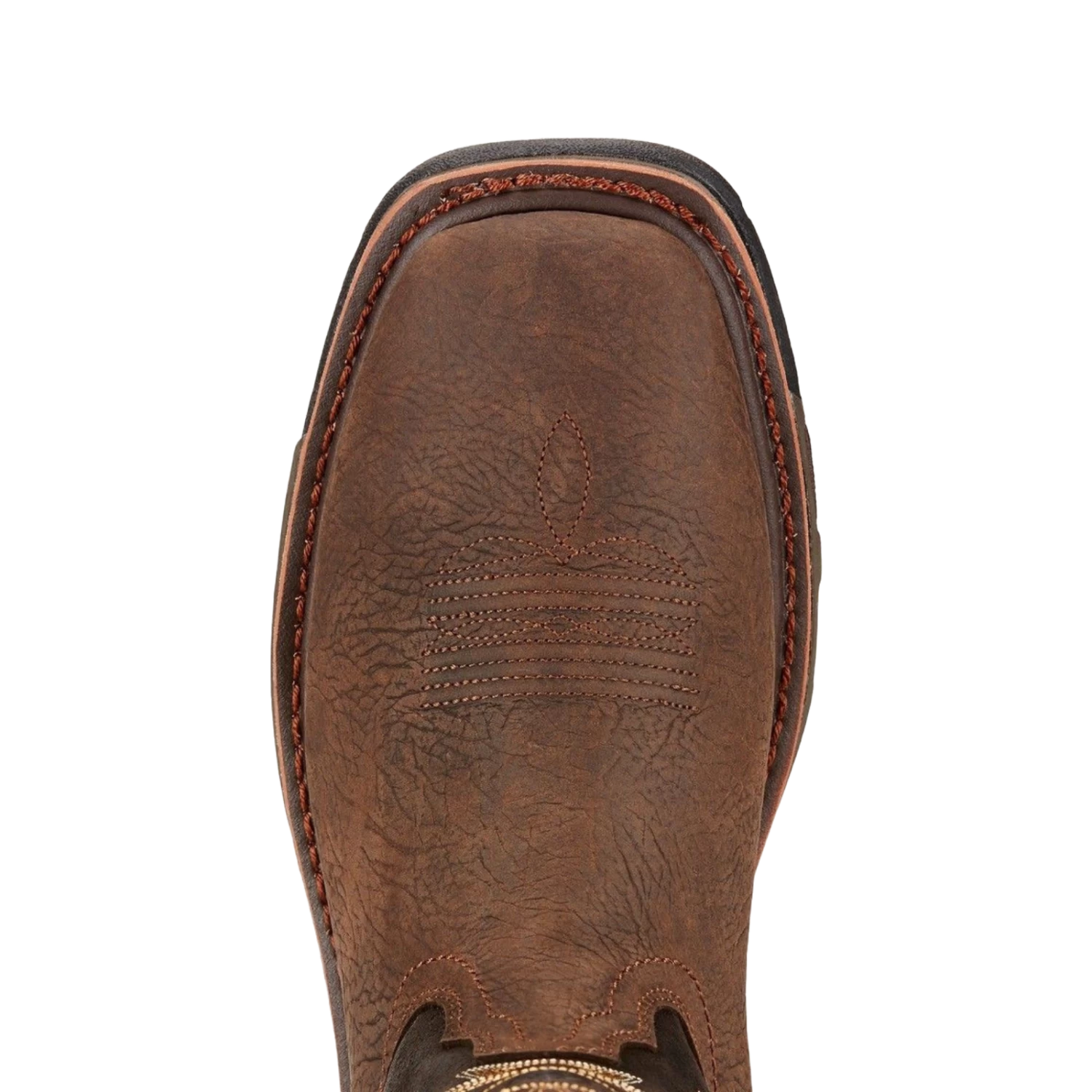 Ariat Men's Workhog H2O Bruin Brown/Coffee Waterproof Boot 10017436 - Image 2