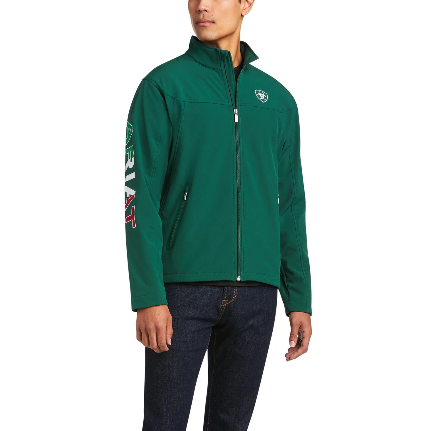 Ariat Men's New Team Verde Softshell Jacket 10039459 - Image 2