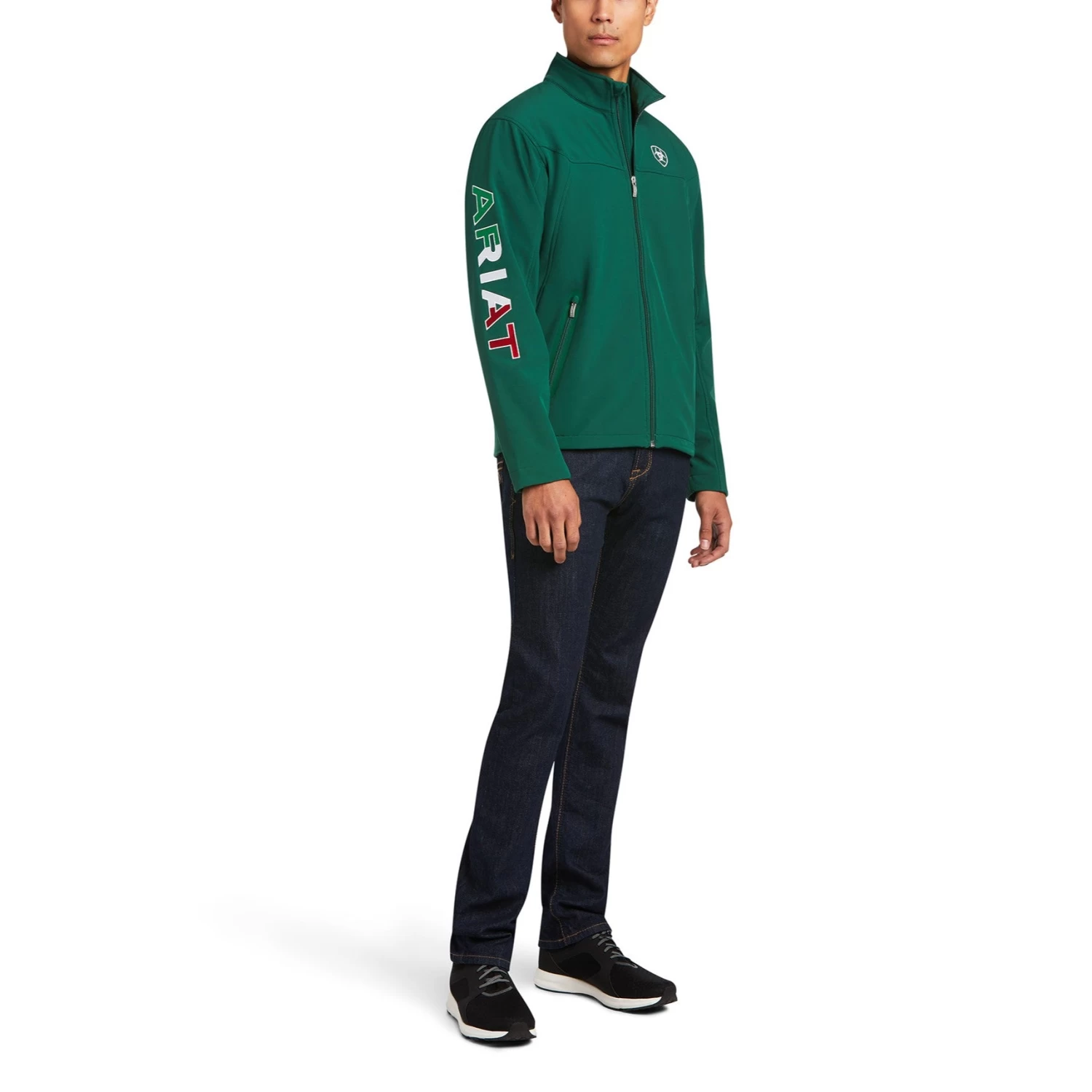 Ariat Men's New Team Verde Softshell Jacket 10039459 - Image 4