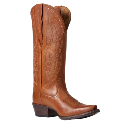 Ariat Ladies Heritage X Toe Elastic Wide Calf Western Boot 10040425