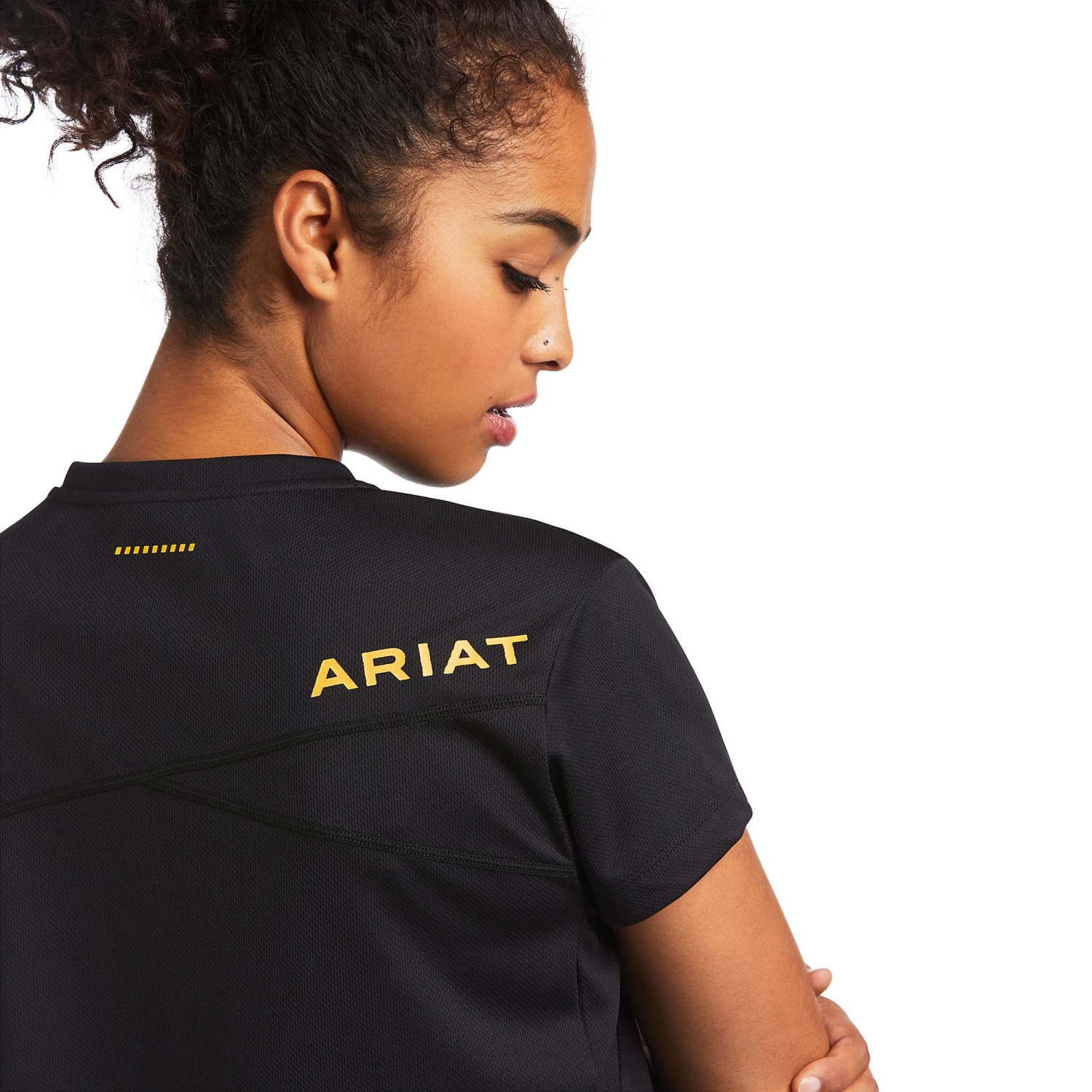 Ariat® Ladies Rebar Polartec Elite All Season Work T-Shirt 10039612 - Image 2