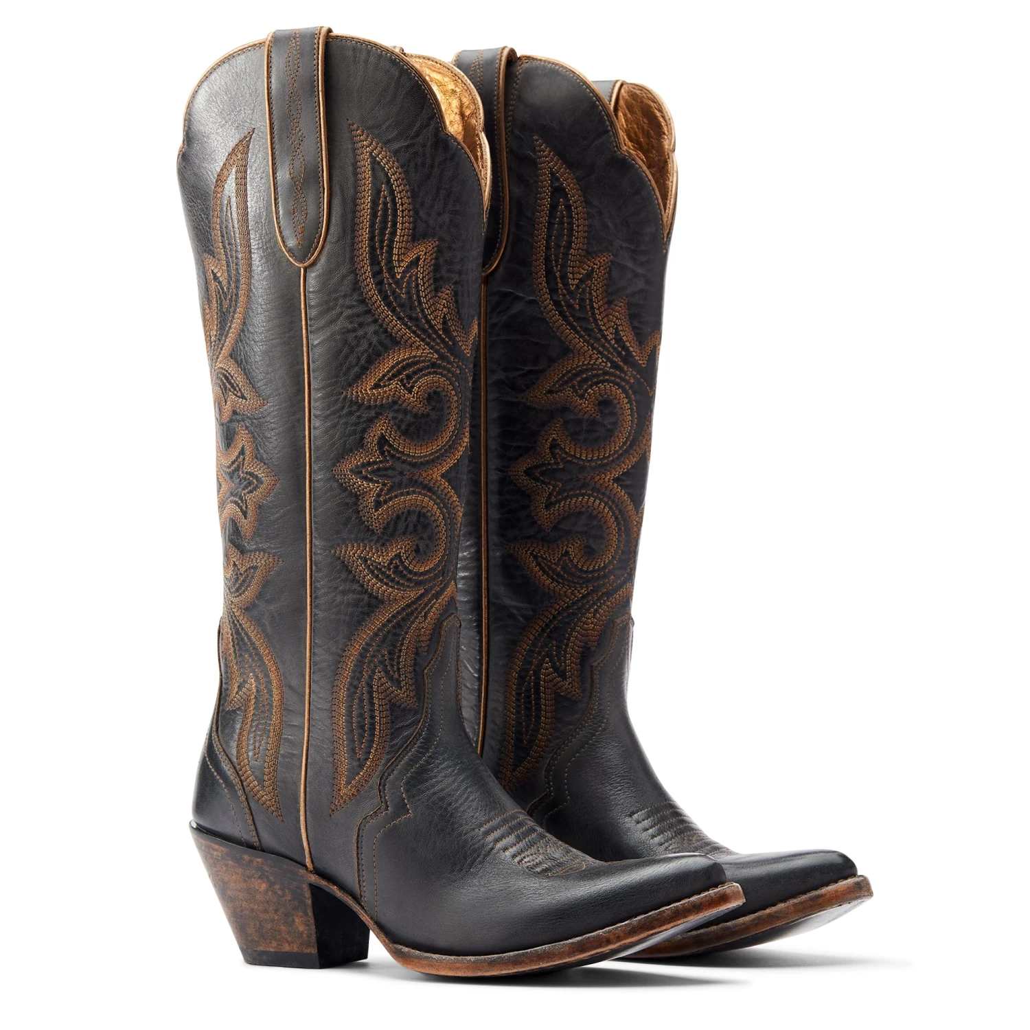 Ariat Ladies Belinda StretchFit Beduino Black Western Boots 10044414 - Image 8