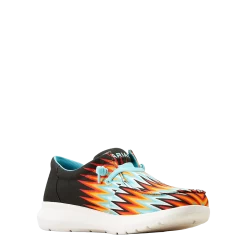 Ariat Men's Hilo Orange Blue Zig Zag Slip On Shoes 10050953