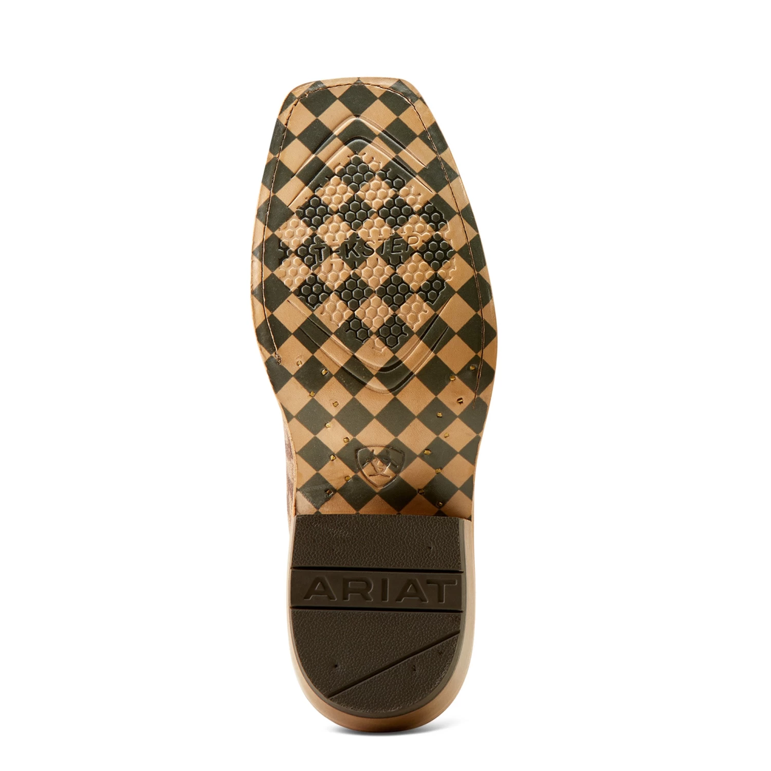 Ariat Ladies Futurity Checkered Hashtag Western Boot 10051022 - Image 6