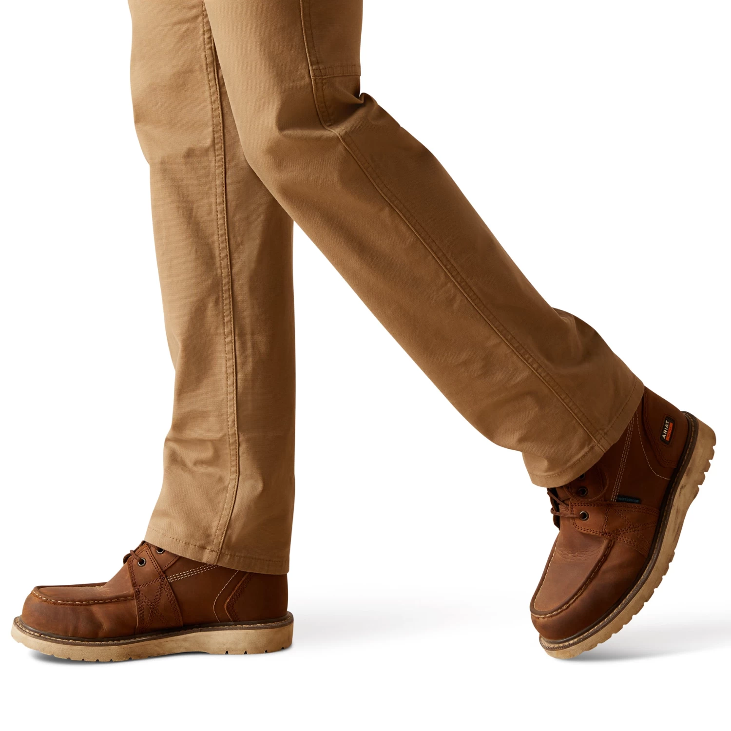 Ariat Ladies Rebar Made Tough™ Straight Leg Khaki Work Pants 10050622 - Image 5