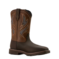 Ariat Men's Activator VentTEK Waterproof Steel Toe Dark Brown Work Boots 10061119