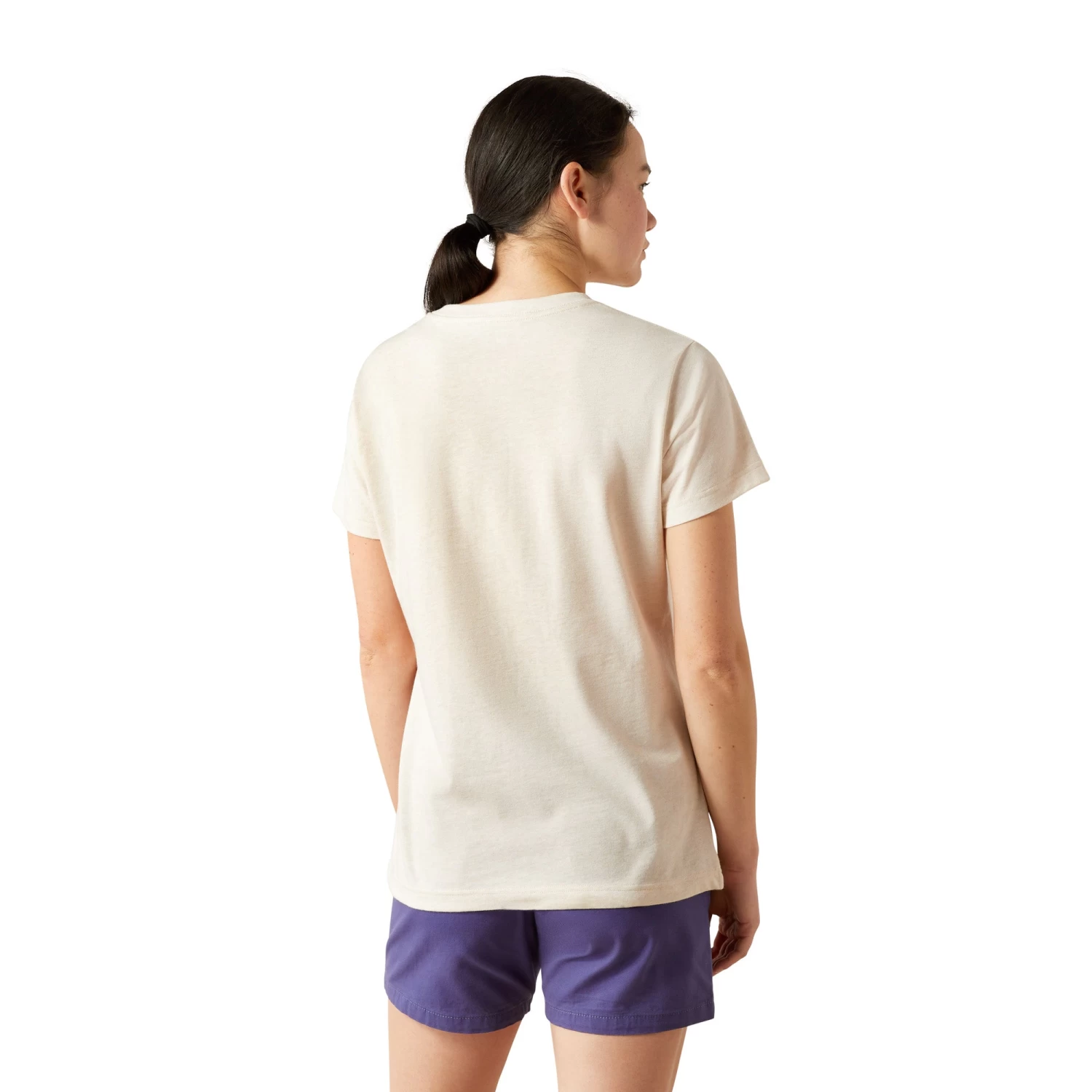 Ariat Ladies Rebar Cotton Strong Standard V-Neck Work T-Shirt 10054438 - Image 3