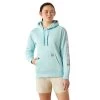 Ariat Ladies Rebar Graphic Aquatic Blue Hoodie 10055110