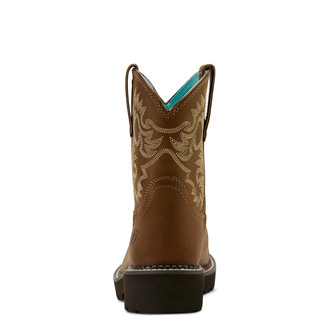 Ariat Ladies Fatbaby Embroidered Sassy Brown Western Boot 10061281 - Image 3
